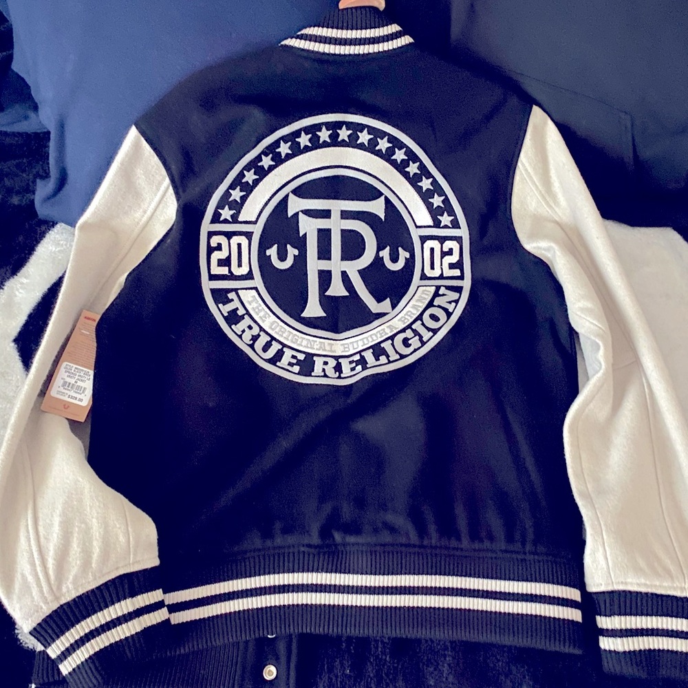 True Religion Varsity Jacket